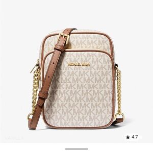 Michael Kors Jet Set Travel Medium Logo Crossbody Bag BRAND NEW